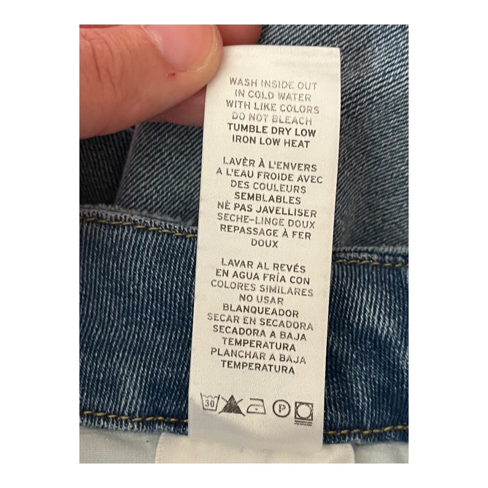 Good American Jeans Good Legs Crop light blue size 2/26 - Picture 7 of 7